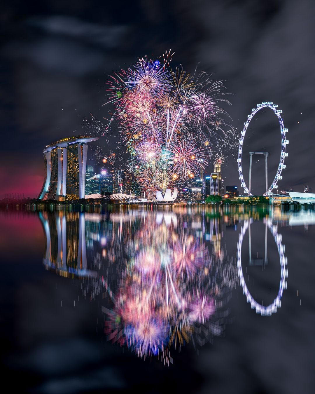 Marina Bay Sands - As the clock strikes 12 across the globe, cheers to the new year and 365 new chan