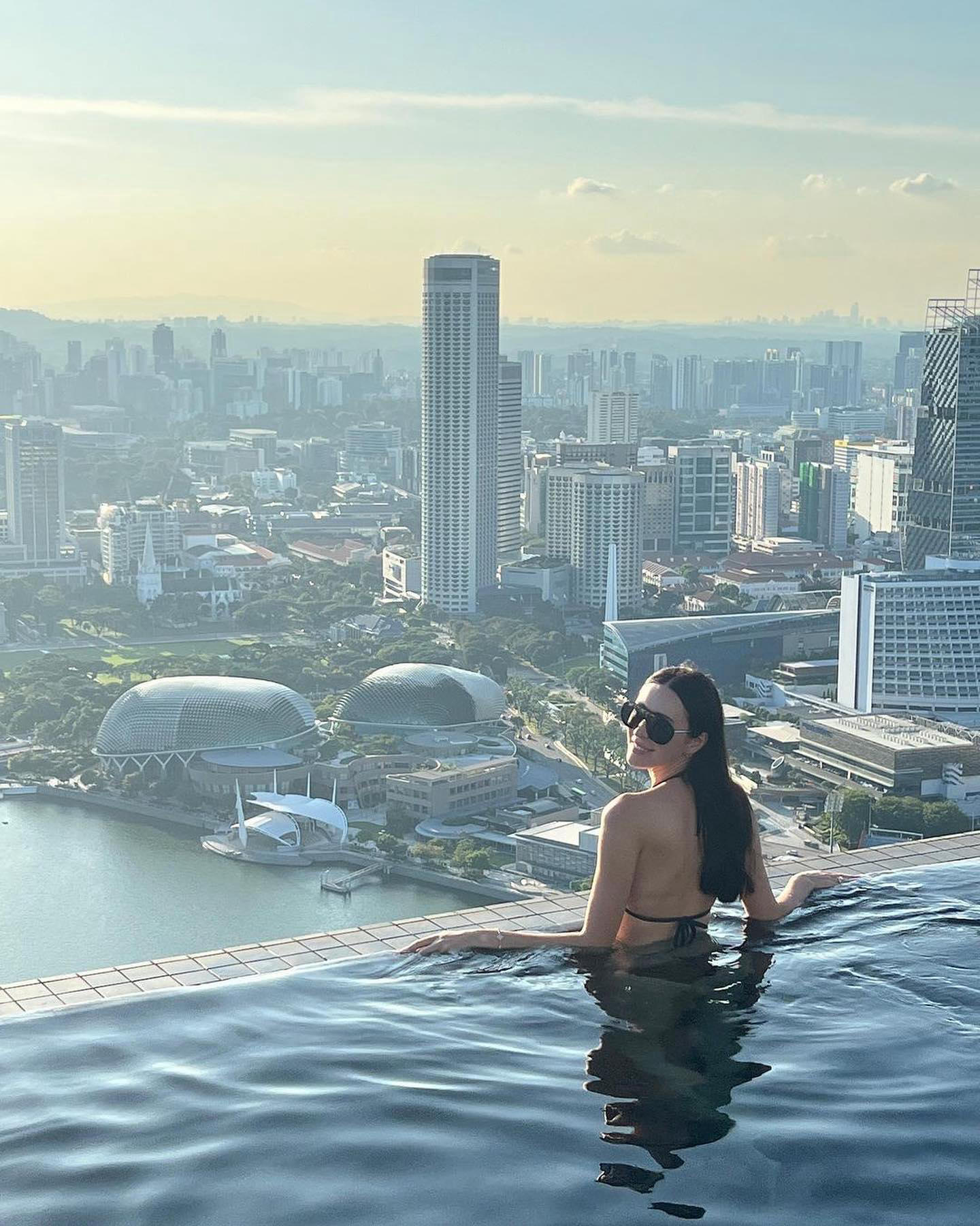 Marina Bay Sands - Cool off this afternoon with a dip in the infinity pool