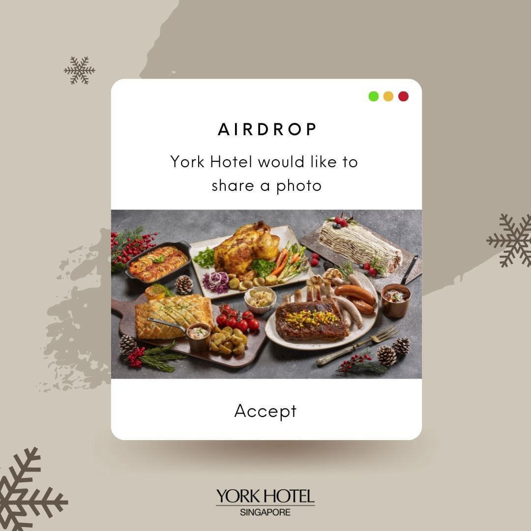York Hotel Singapore - [Christmas at White Rose Café] Let us introduce to you what’s brewing in our
